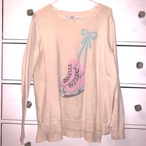 LC Sweet Ice Skates Crewneck Sweater